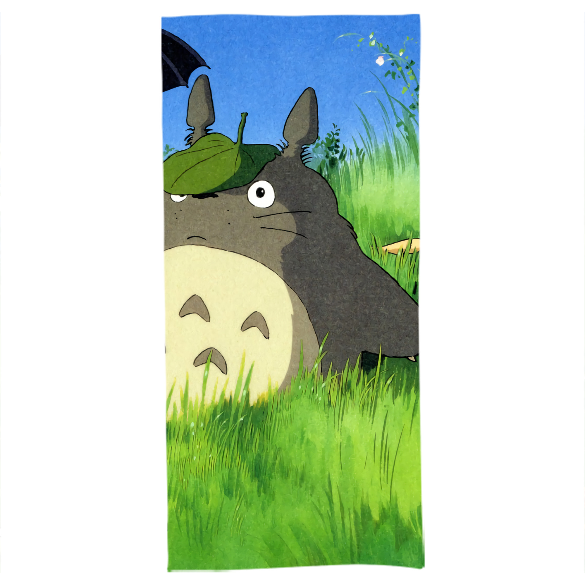 （画像用） となりのトトロ 草壁メイ 草壁サツキ My Neighbor Totoro Satsuki Kusakabe Mei Kusakabe 大判バスタオル 70×140cm 吸水速乾 柔らかい肌触り