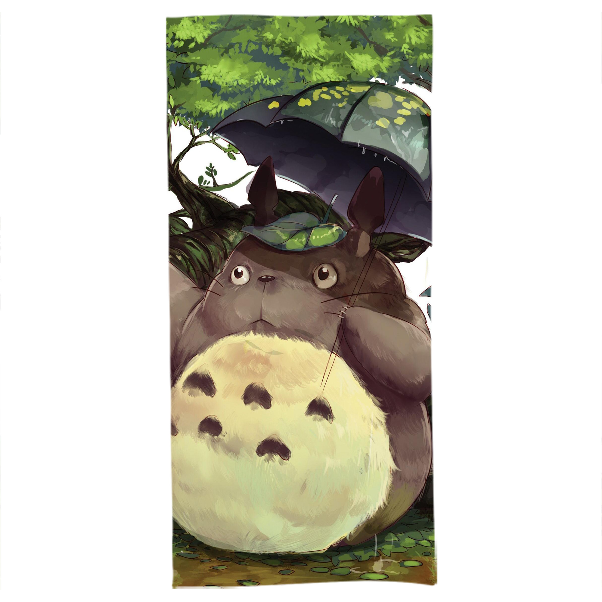 （画像用） となりのトトロ 草壁メイ 草壁サツキ My Neighbor Totoro Satsuki Kusakabe Mei Kusakabe 大判バスタオル 70×140cm 吸水速乾 柔らかい肌触り