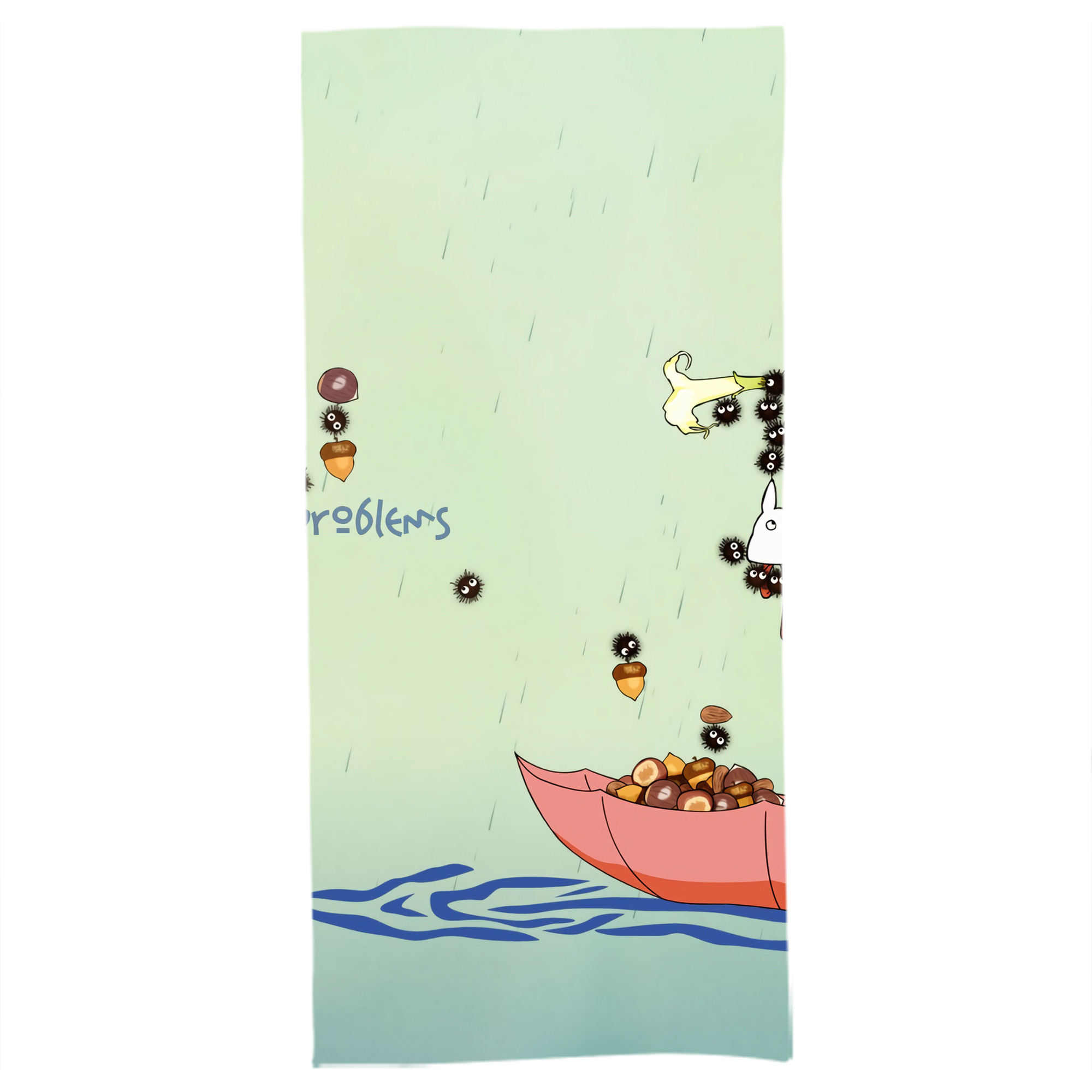 （画像用） となりのトトロ 草壁メイ 草壁サツキ My Neighbor Totoro Satsuki Kusakabe Mei Kusakabe 大判バスタオル 70×140cm 吸水速乾 柔らかい肌触り