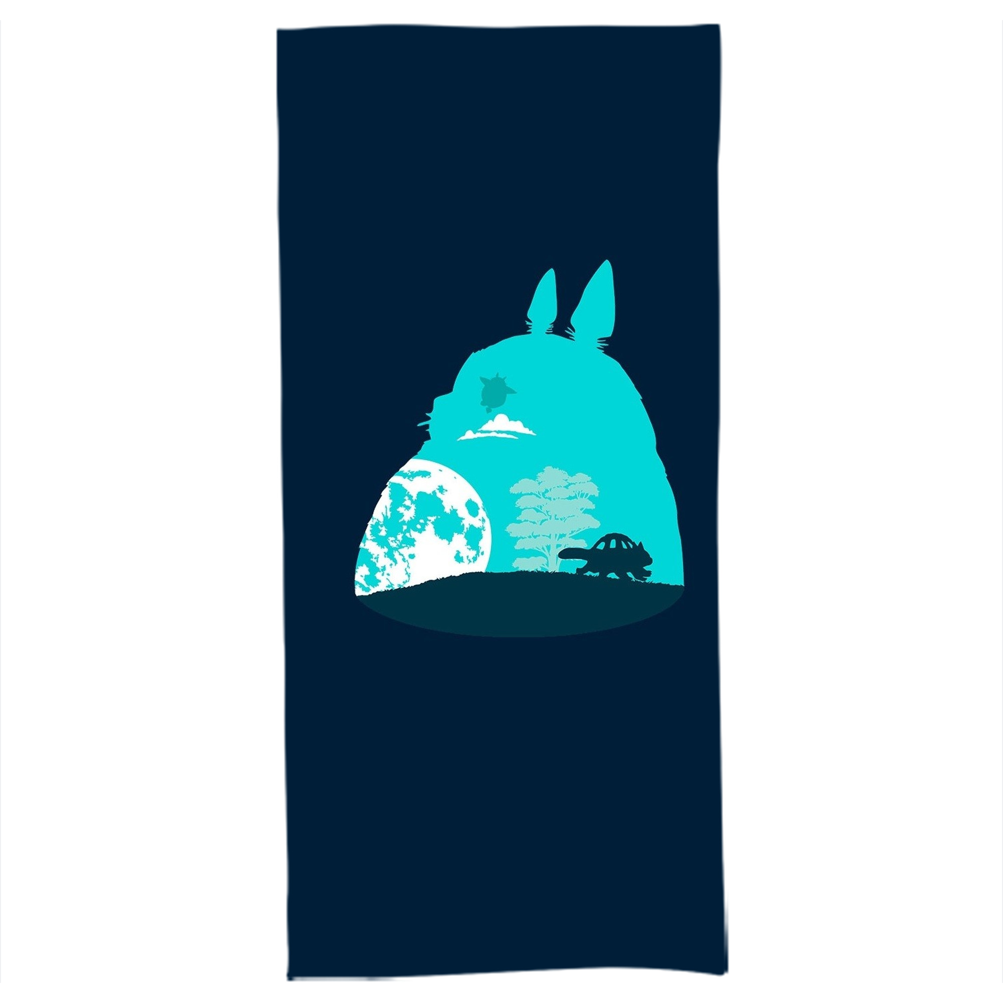 （画像用） となりのトトロ 草壁メイ 草壁サツキ My Neighbor Totoro Satsuki Kusakabe Mei Kusakabe 大判バスタオル 70×140cm 吸水速乾 柔らかい肌触り
