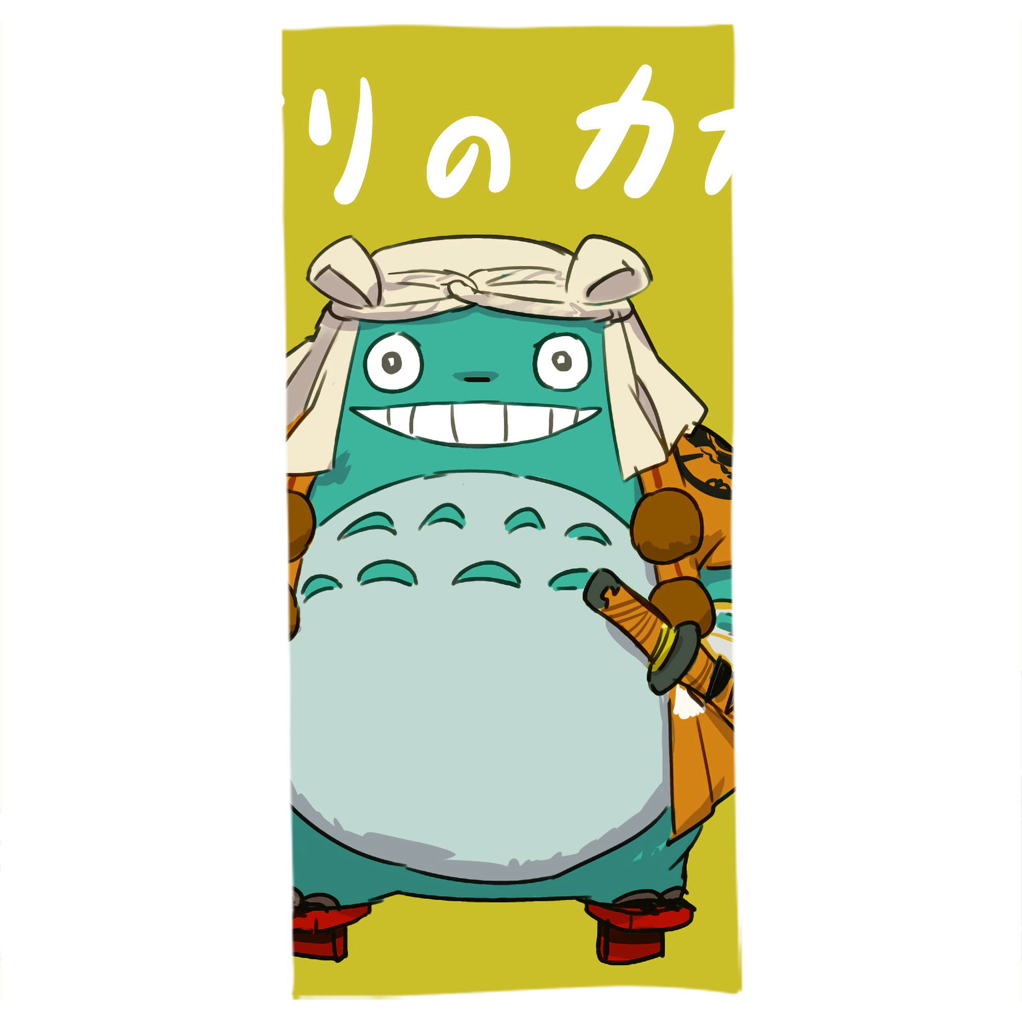 （画像用） となりのトトロ 草壁メイ 草壁サツキ My Neighbor Totoro Satsuki Kusakabe Mei Kusakabe 大判バスタオル 70×140cm 吸水速乾 柔らかい肌触り