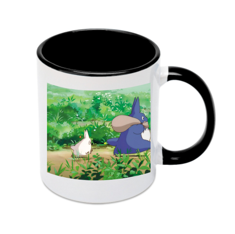 （画像用） となりのトトロ 草壁メイ 草壁サツキ My Neighbor Totoro Satsuki Kusakabe Mei Kusakabe カラーマグカップ