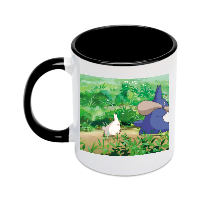 （画像用） となりのトトロ 草壁メイ 草壁サツキ My Neighbor Totoro Satsuki Kusakabe Mei Kusakabe カラーマグカップ