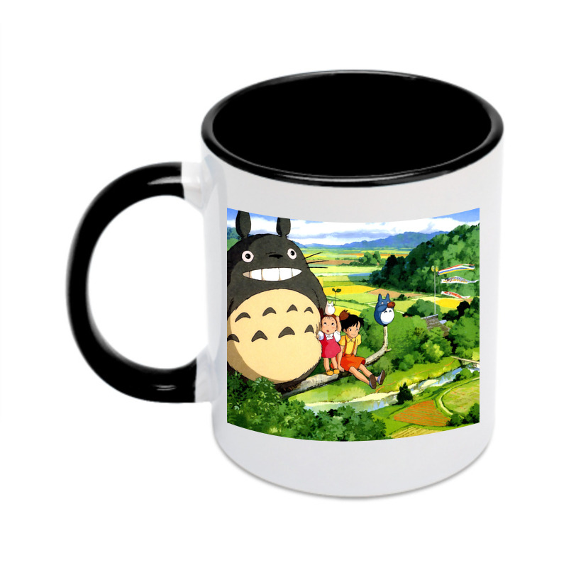 （画像用） となりのトトロ 草壁メイ 草壁サツキ My Neighbor Totoro Satsuki Kusakabe Mei Kusakabe カラーマグカップ