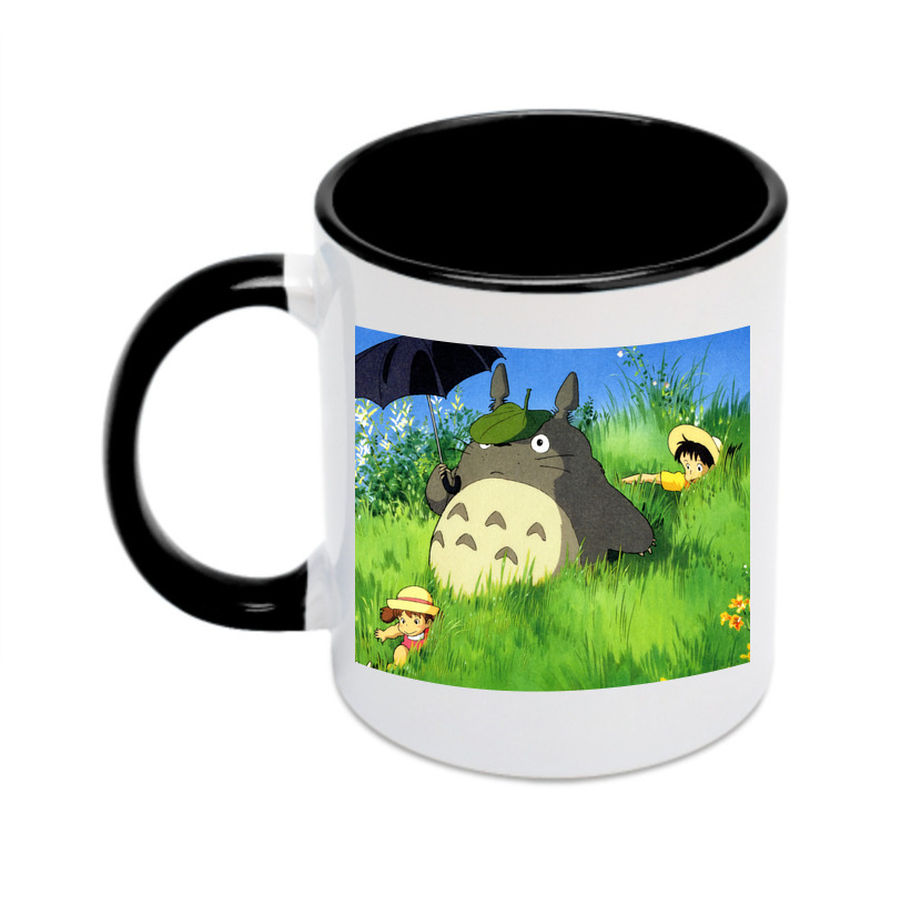 （画像用） となりのトトロ 草壁メイ 草壁サツキ My Neighbor Totoro Satsuki Kusakabe Mei Kusakabe カラーマグカップ