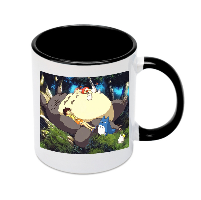 （画像用） となりのトトロ 草壁メイ 草壁サツキ My Neighbor Totoro Satsuki Kusakabe Mei Kusakabe カラーマグカップ