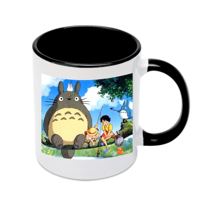 （画像用） となりのトトロ 草壁メイ 草壁サツキ My Neighbor Totoro Satsuki Kusakabe Mei Kusakabe カラーマグカップ