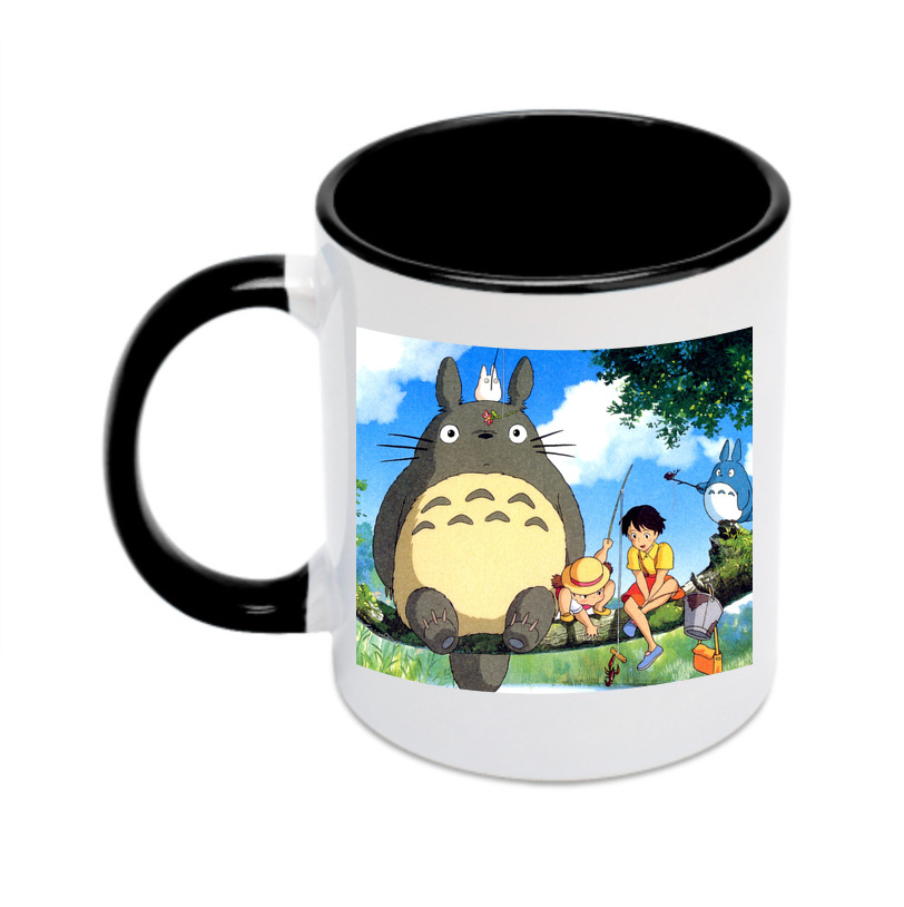 （画像用） となりのトトロ 草壁メイ 草壁サツキ My Neighbor Totoro Satsuki Kusakabe Mei Kusakabe カラーマグカップ