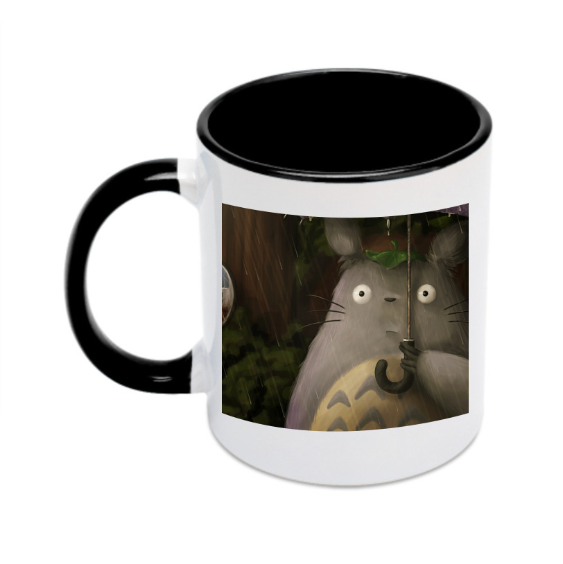 （画像用） となりのトトロ 草壁メイ 草壁サツキ My Neighbor Totoro Satsuki Kusakabe Mei Kusakabe カラーマグカップ