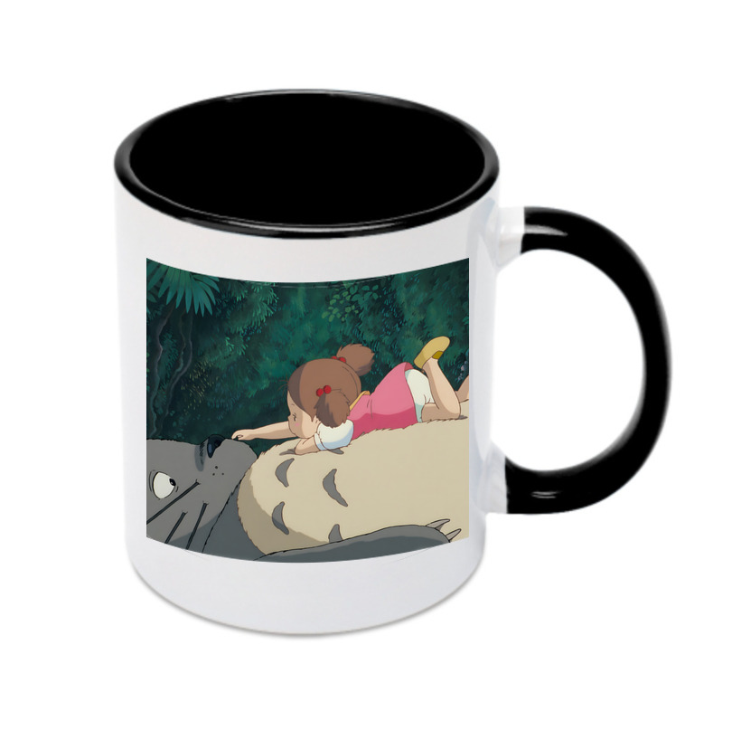（画像用） となりのトトロ 草壁メイ 草壁サツキ My Neighbor Totoro Satsuki Kusakabe Mei Kusakabe カラーマグカップ