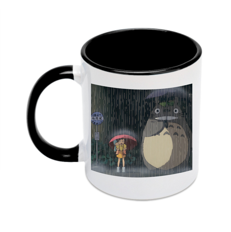 （画像用） となりのトトロ 草壁メイ 草壁サツキ My Neighbor Totoro Satsuki Kusakabe Mei Kusakabe カラーマグカップ