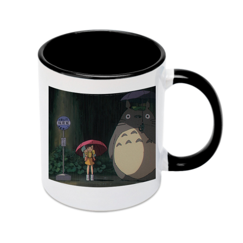 （画像用） となりのトトロ 草壁メイ 草壁サツキ My Neighbor Totoro Satsuki Kusakabe Mei Kusakabe カラーマグカップ