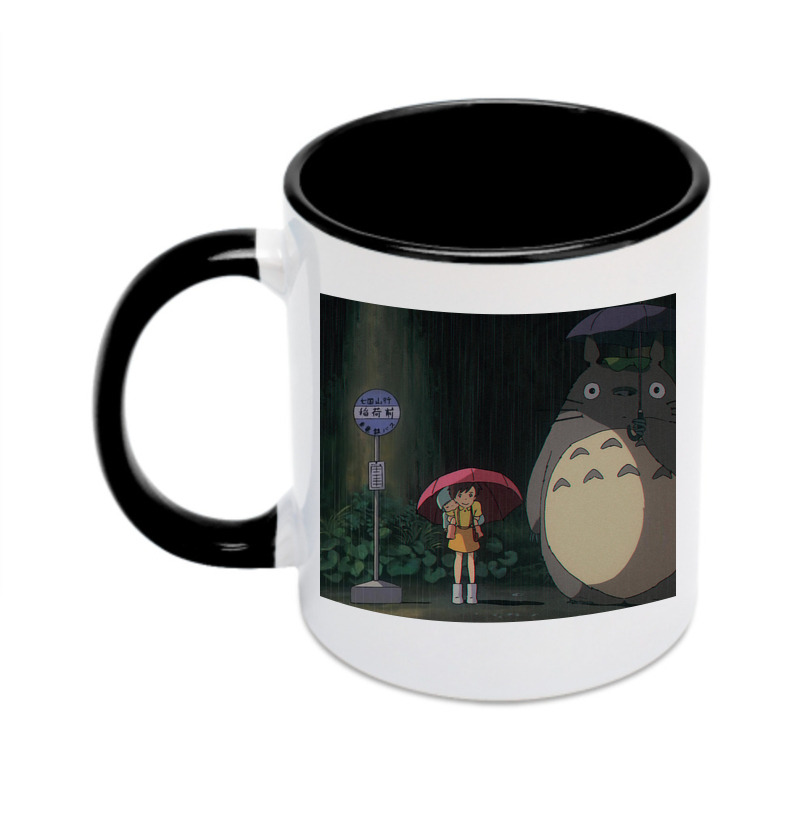 （画像用） となりのトトロ 草壁メイ 草壁サツキ My Neighbor Totoro Satsuki Kusakabe Mei Kusakabe カラーマグカップ