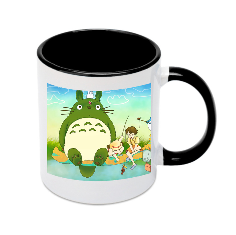 （画像用） となりのトトロ 草壁メイ 草壁サツキ My Neighbor Totoro Satsuki Kusakabe Mei Kusakabe カラーマグカップ