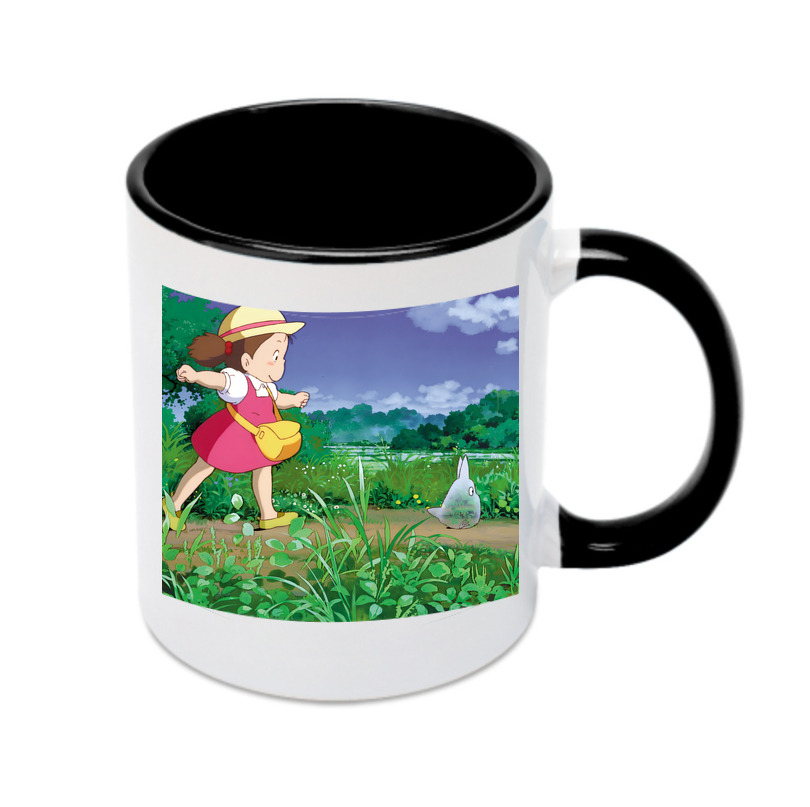 （画像用） となりのトトロ 草壁メイ 草壁サツキ My Neighbor Totoro Satsuki Kusakabe Mei Kusakabe カラーマグカップ