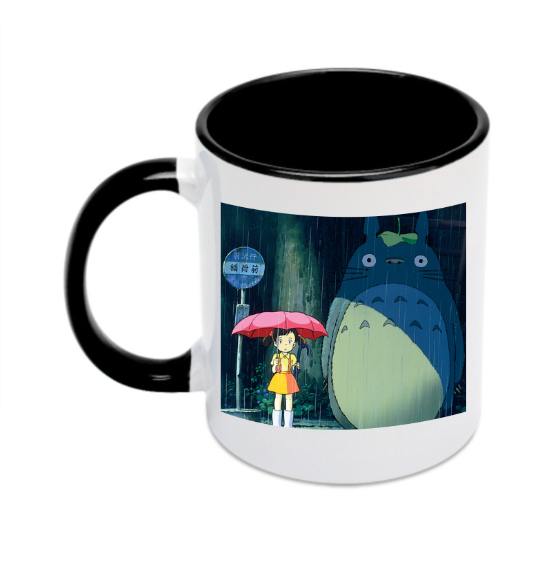（画像用） となりのトトロ 草壁メイ 草壁サツキ My Neighbor Totoro Satsuki Kusakabe Mei Kusakabe カラーマグカップ