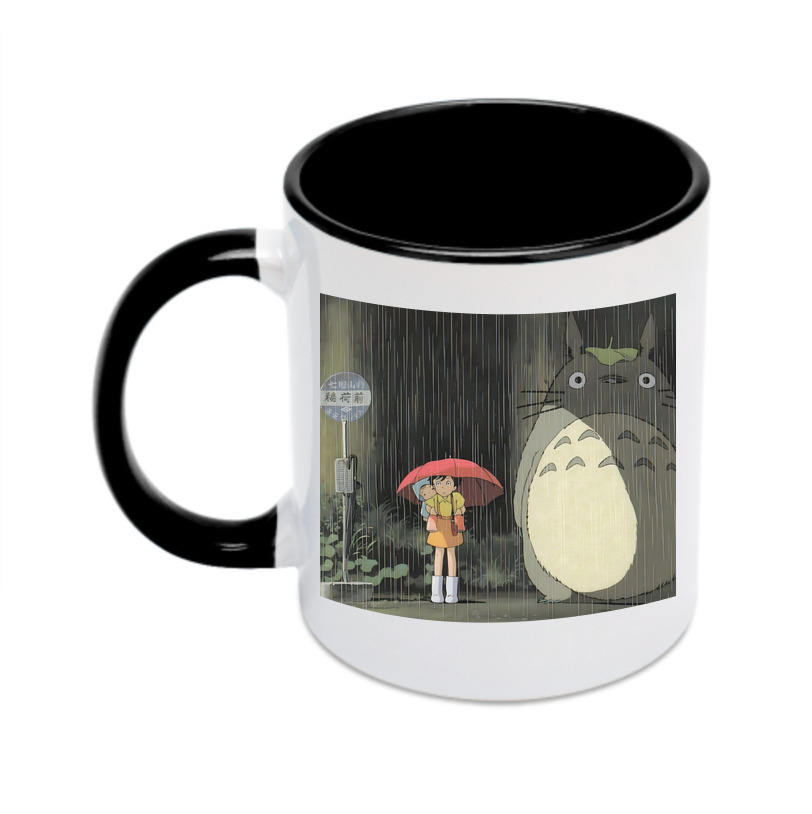 （画像用） となりのトトロ 草壁メイ 草壁サツキ My Neighbor Totoro Satsuki Kusakabe Mei Kusakabe カラーマグカップ