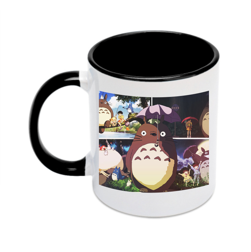 （画像用） となりのトトロ 草壁メイ 草壁サツキ My Neighbor Totoro Satsuki Kusakabe Mei Kusakabe カラーマグカップ