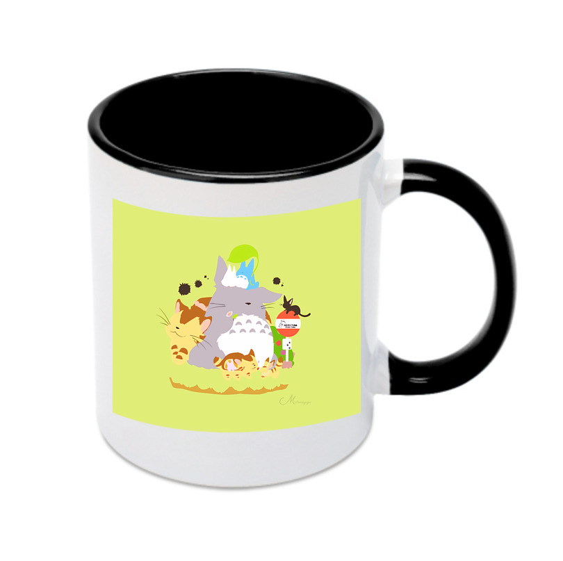 （画像用） となりのトトロ 草壁メイ 草壁サツキ My Neighbor Totoro Satsuki Kusakabe Mei Kusakabe カラーマグカップ