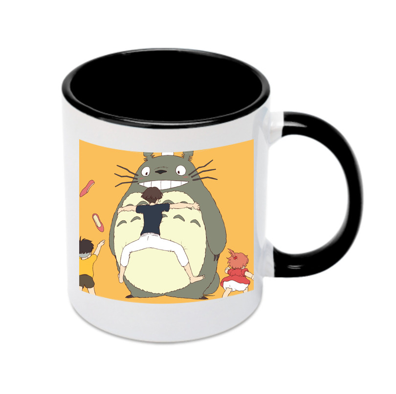 （画像用） となりのトトロ 草壁メイ 草壁サツキ My Neighbor Totoro Satsuki Kusakabe Mei Kusakabe カラーマグカップ