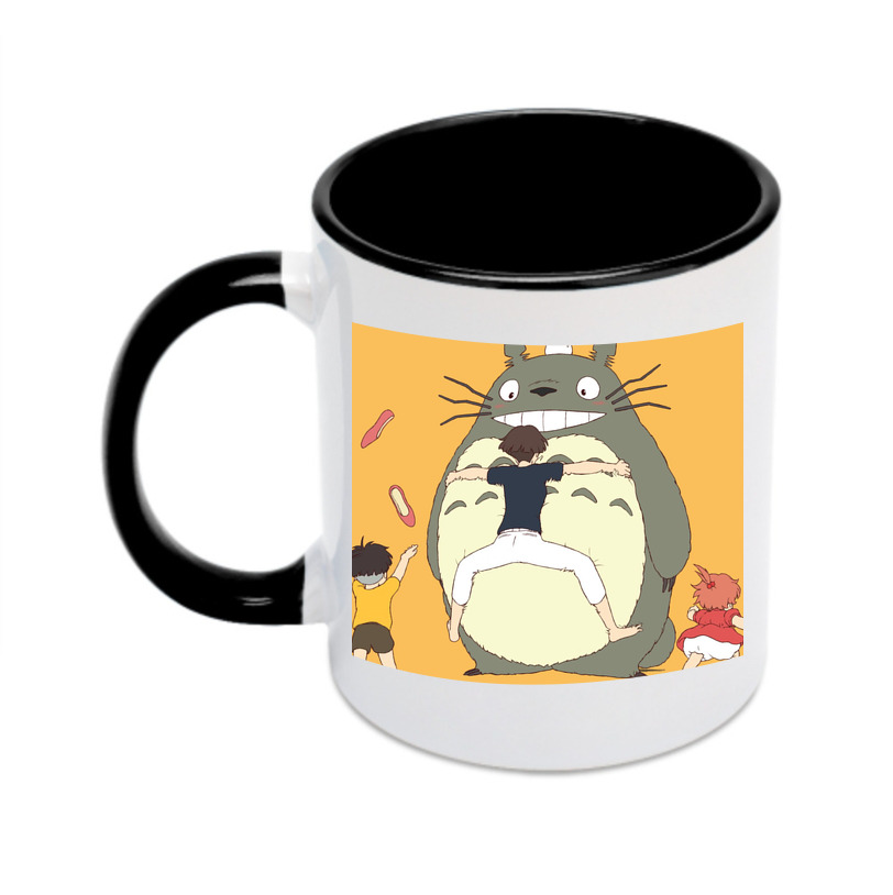 （画像用） となりのトトロ 草壁メイ 草壁サツキ My Neighbor Totoro Satsuki Kusakabe Mei Kusakabe カラーマグカップ