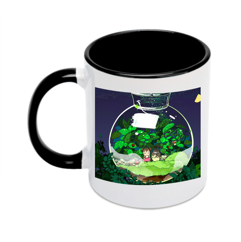 （画像用） となりのトトロ 草壁メイ 草壁サツキ My Neighbor Totoro Satsuki Kusakabe Mei Kusakabe カラーマグカップ