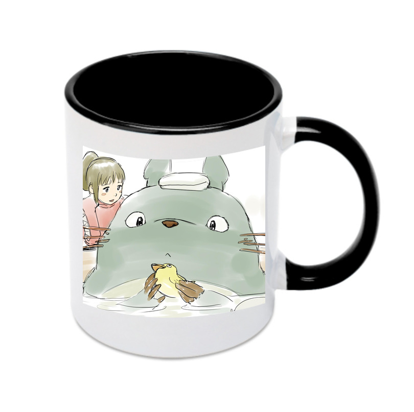 （画像用） となりのトトロ 草壁メイ 草壁サツキ My Neighbor Totoro Satsuki Kusakabe Mei Kusakabe カラーマグカップ