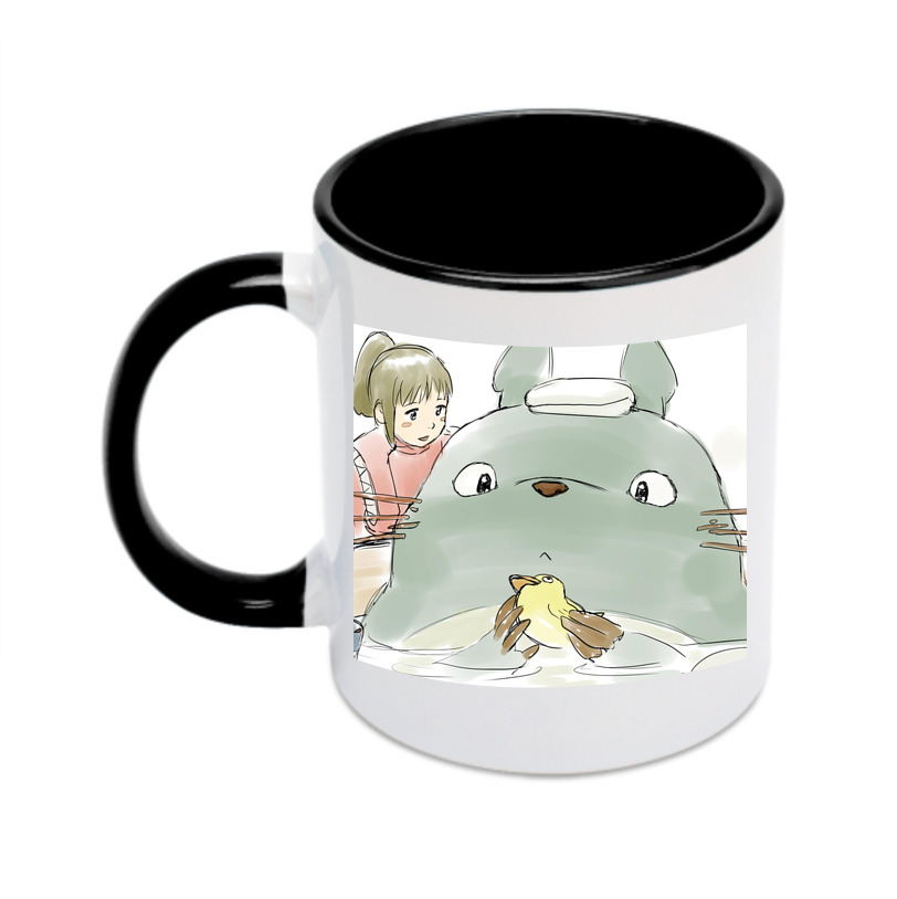 （画像用） となりのトトロ 草壁メイ 草壁サツキ My Neighbor Totoro Satsuki Kusakabe Mei Kusakabe カラーマグカップ