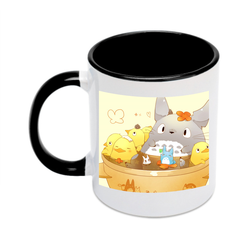 （画像用） となりのトトロ 草壁メイ 草壁サツキ My Neighbor Totoro Satsuki Kusakabe Mei Kusakabe カラーマグカップ