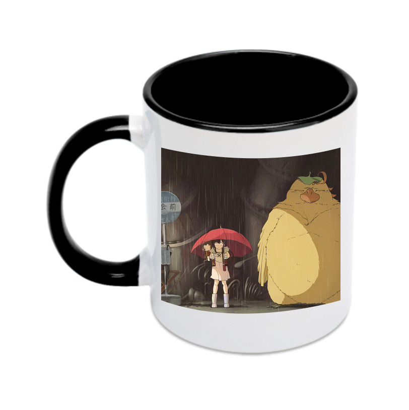（画像用） となりのトトロ 草壁メイ 草壁サツキ My Neighbor Totoro Satsuki Kusakabe Mei Kusakabe カラーマグカップ