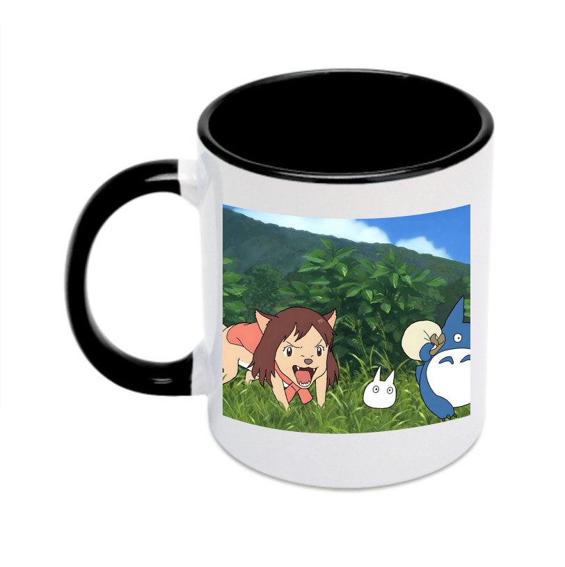 （画像用） となりのトトロ 草壁メイ 草壁サツキ My Neighbor Totoro Satsuki Kusakabe Mei Kusakabe カラーマグカップ