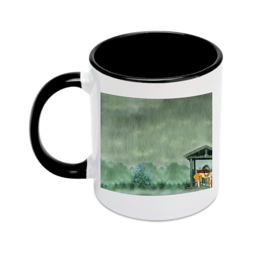 （画像用） となりのトトロ 草壁メイ 草壁サツキ My Neighbor Totoro Satsuki Kusakabe Mei Kusakabe カラーマグカップ