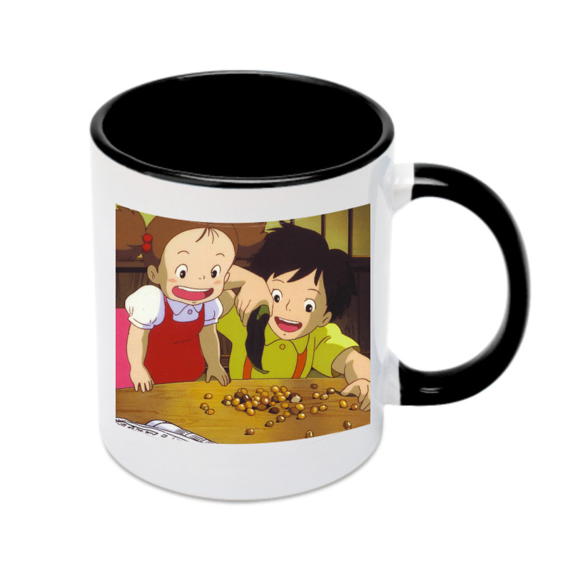 （画像用） となりのトトロ 草壁メイ 草壁サツキ My Neighbor Totoro Satsuki Kusakabe Mei Kusakabe カラーマグカップ