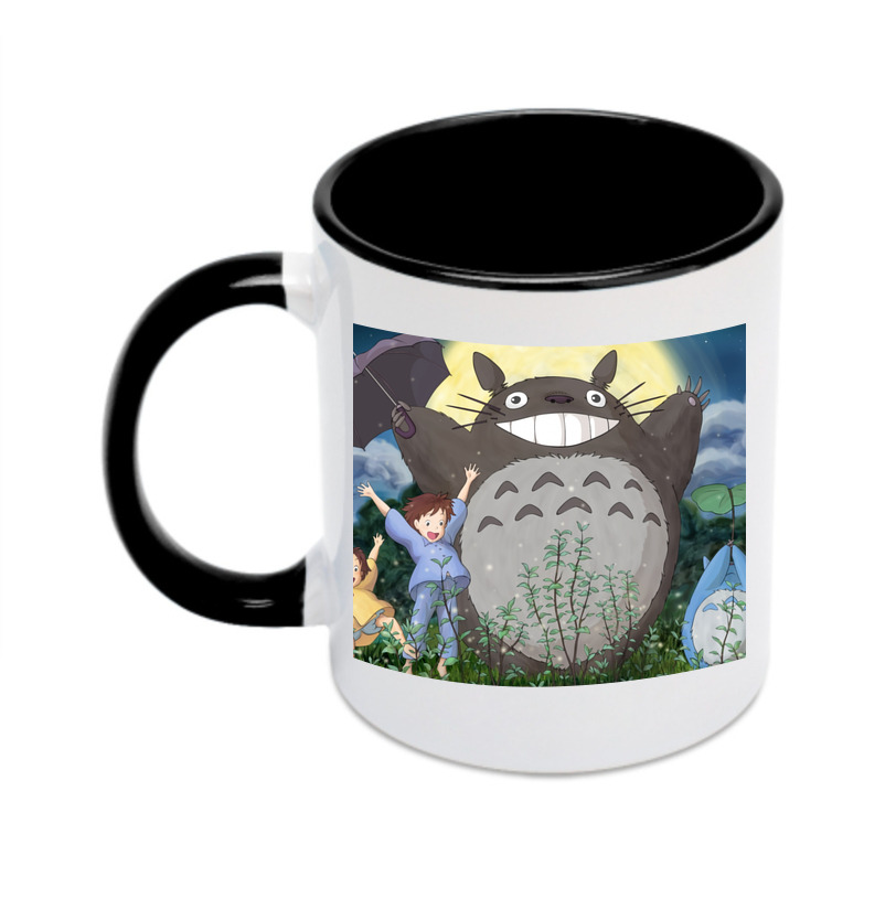 （画像用） となりのトトロ 草壁メイ 草壁サツキ My Neighbor Totoro Satsuki Kusakabe Mei Kusakabe カラーマグカップ
