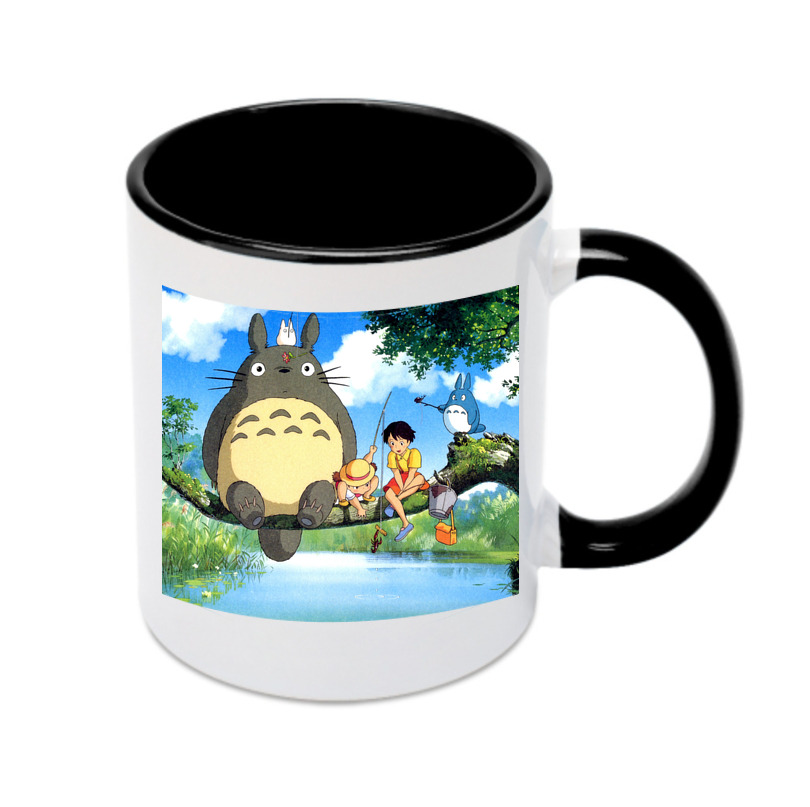 （画像用） となりのトトロ 草壁メイ 草壁サツキ My Neighbor Totoro Satsuki Kusakabe Mei Kusakabe カラーマグカップ
