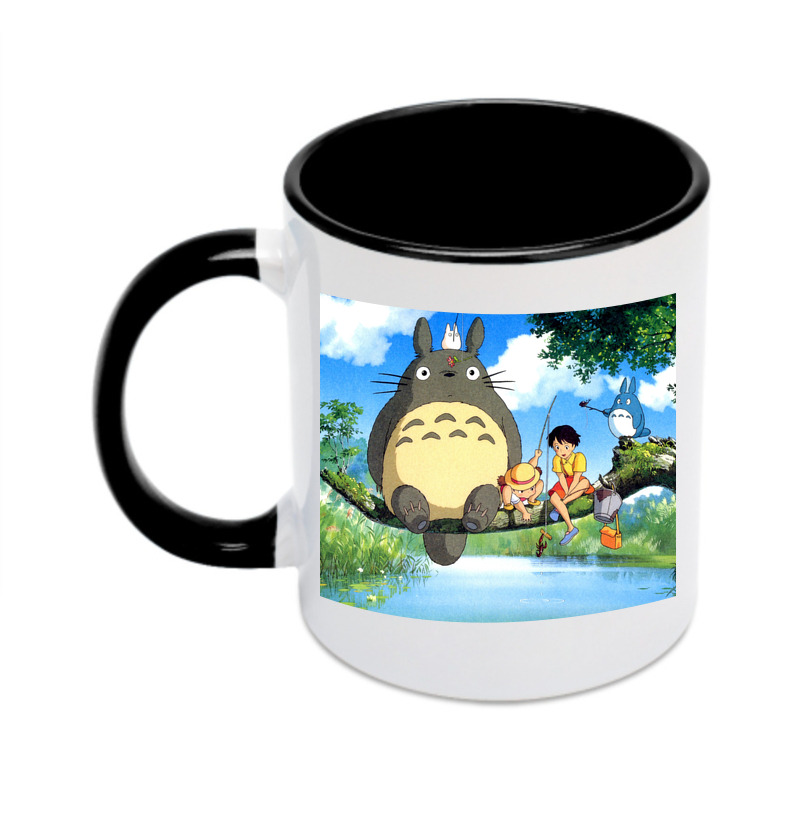 （画像用） となりのトトロ 草壁メイ 草壁サツキ My Neighbor Totoro Satsuki Kusakabe Mei Kusakabe カラーマグカップ