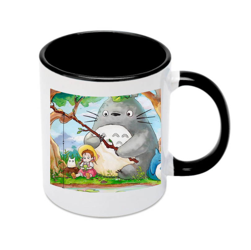 （画像用） となりのトトロ 草壁メイ 草壁サツキ My Neighbor Totoro Satsuki Kusakabe Mei Kusakabe カラーマグカップ