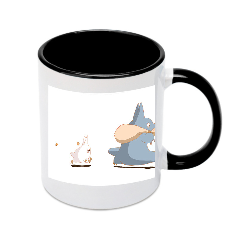 （画像用） となりのトトロ 草壁メイ 草壁サツキ My Neighbor Totoro Satsuki Kusakabe Mei Kusakabe カラーマグカップ