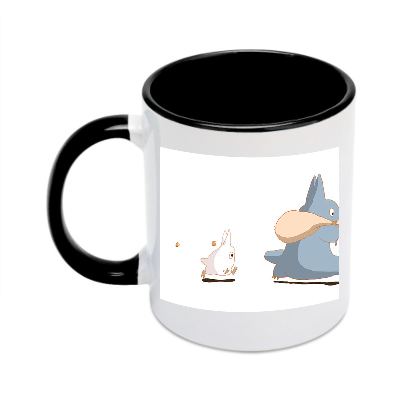 （画像用） となりのトトロ 草壁メイ 草壁サツキ My Neighbor Totoro Satsuki Kusakabe Mei Kusakabe カラーマグカップ