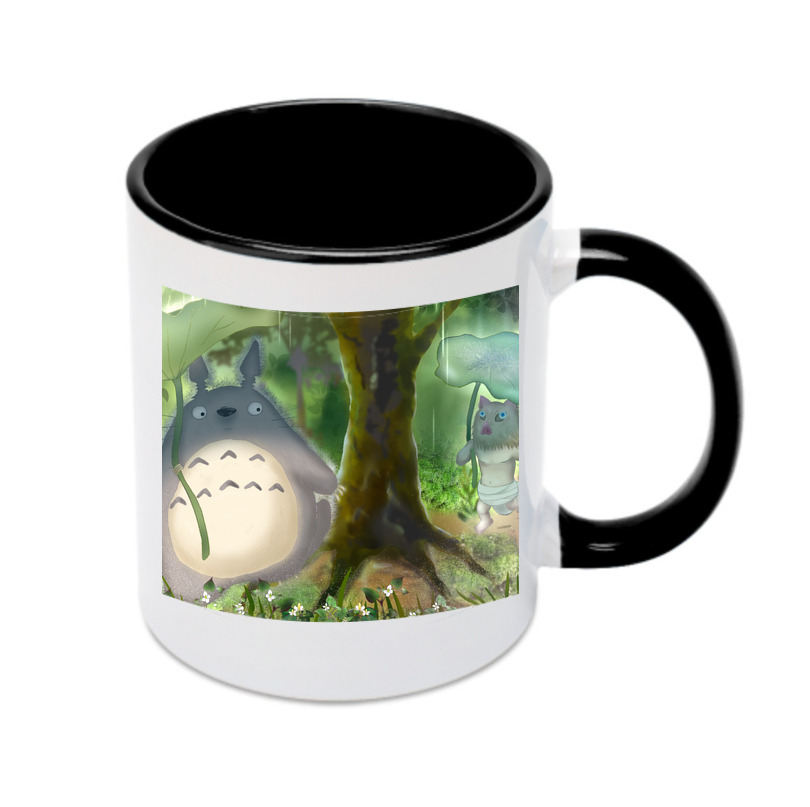 （画像用） となりのトトロ 草壁メイ 草壁サツキ My Neighbor Totoro Satsuki Kusakabe Mei Kusakabe カラーマグカップ
