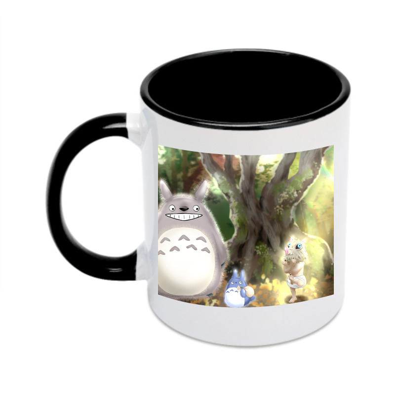 （画像用） となりのトトロ 草壁メイ 草壁サツキ My Neighbor Totoro Satsuki Kusakabe Mei Kusakabe カラーマグカップ