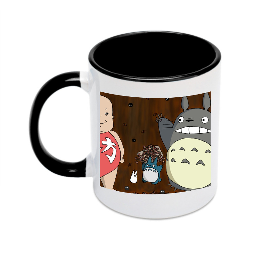 （画像用） となりのトトロ 草壁メイ 草壁サツキ My Neighbor Totoro Satsuki Kusakabe Mei Kusakabe カラーマグカップ