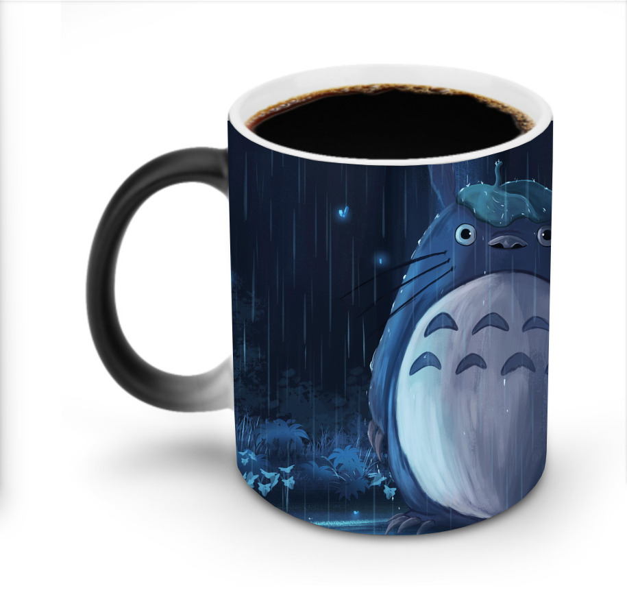 （画像用） となりのトトロ 草壁メイ 草壁サツキ My Neighbor Totoro Satsuki Kusakabe Mei Kusakabe 温度変色マグカップ