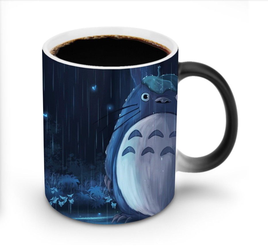 （画像用） となりのトトロ 草壁メイ 草壁サツキ My Neighbor Totoro Satsuki Kusakabe Mei Kusakabe 温度変色マグカップ