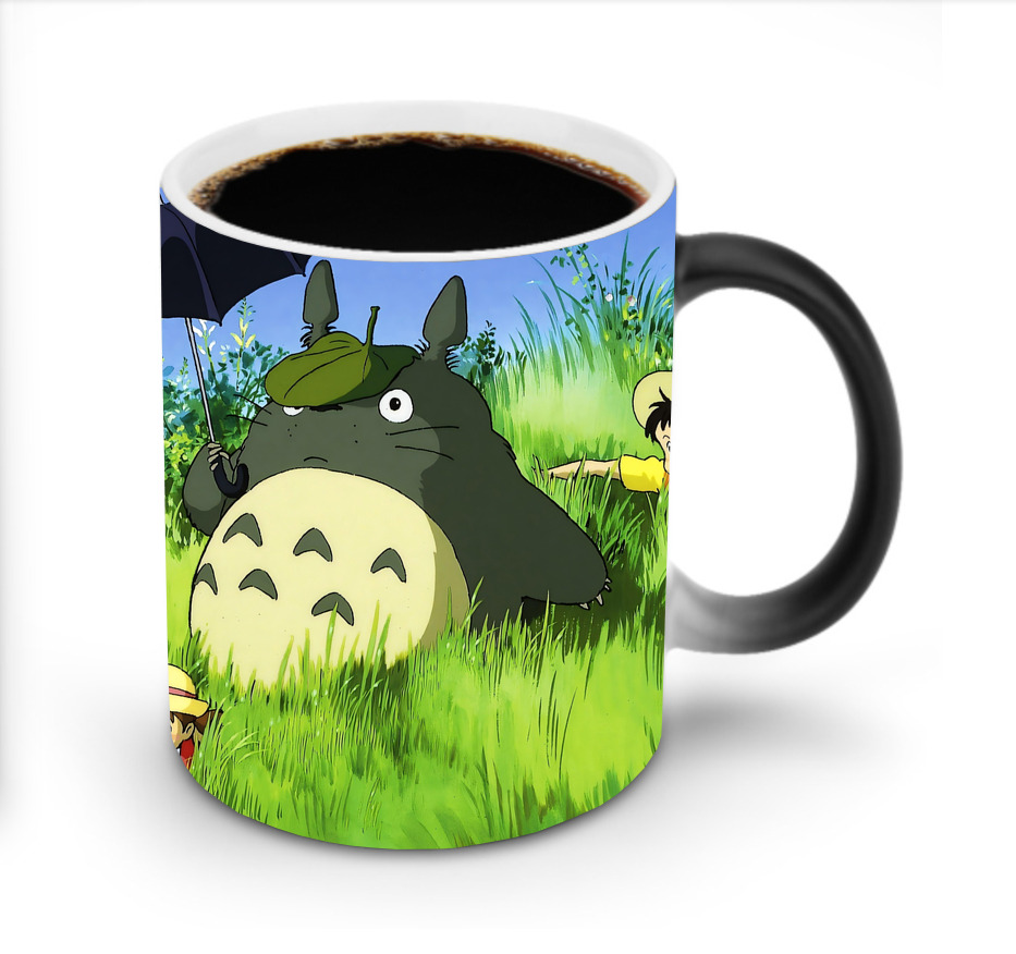 （画像用） となりのトトロ 草壁メイ 草壁サツキ My Neighbor Totoro Satsuki Kusakabe Mei Kusakabe 温度変色マグカップ