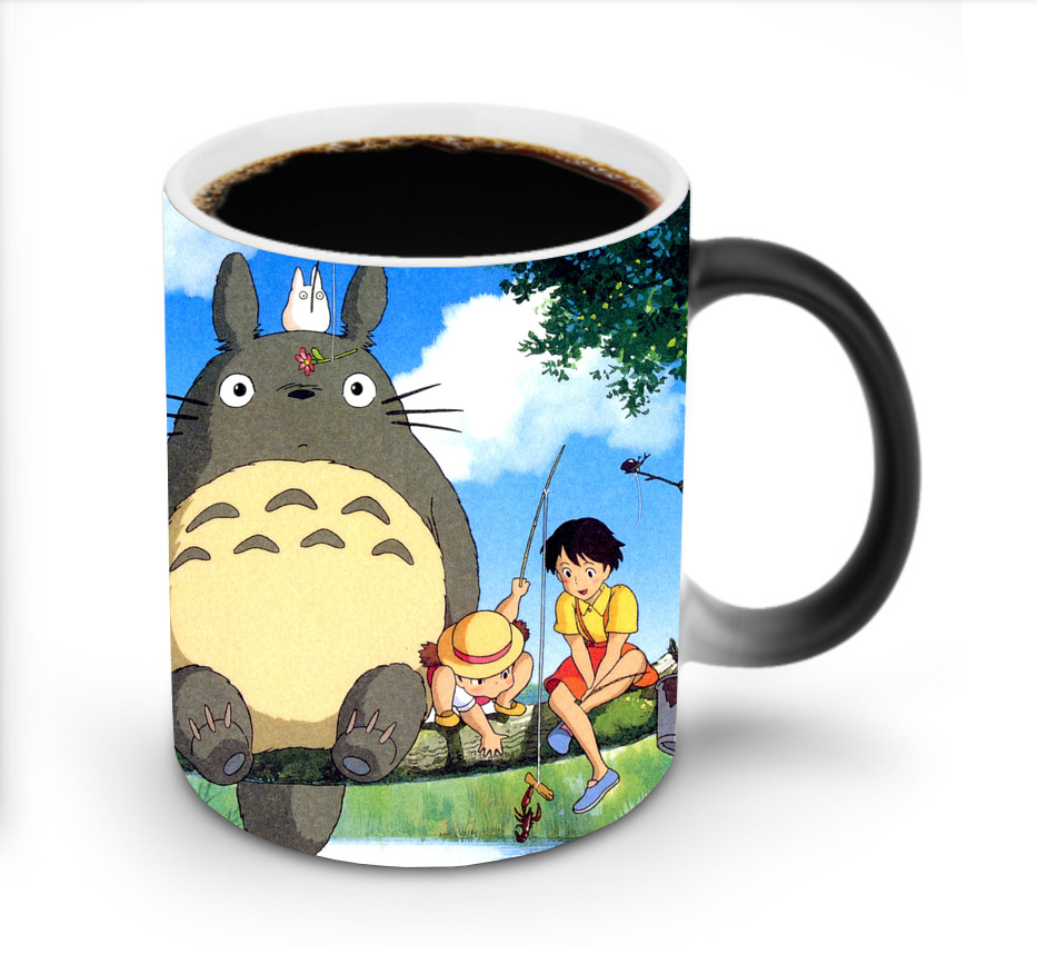 （画像用） となりのトトロ 草壁メイ 草壁サツキ My Neighbor Totoro Satsuki Kusakabe Mei Kusakabe 温度変色マグカップ