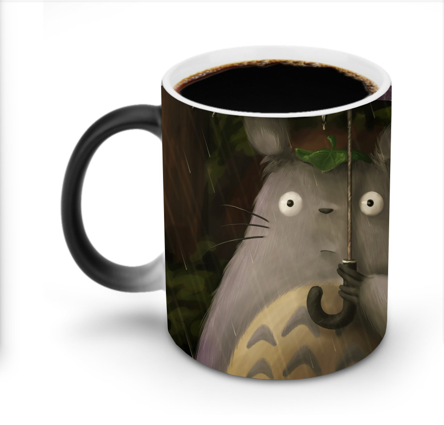 （画像用） となりのトトロ 草壁メイ 草壁サツキ My Neighbor Totoro Satsuki Kusakabe Mei Kusakabe 温度変色マグカップ