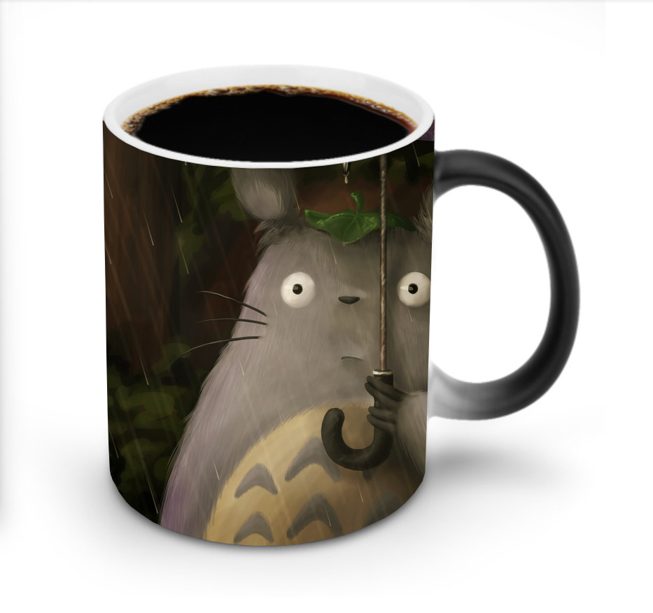 （画像用） となりのトトロ 草壁メイ 草壁サツキ My Neighbor Totoro Satsuki Kusakabe Mei Kusakabe 温度変色マグカップ
