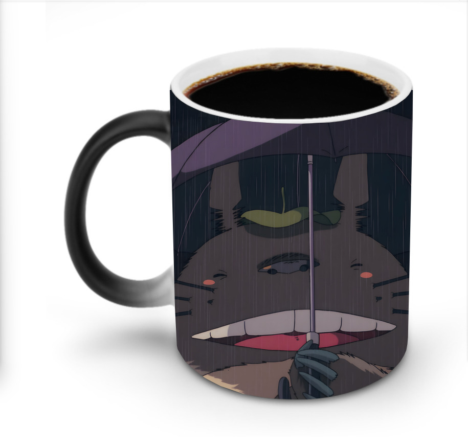 （画像用） となりのトトロ 草壁メイ 草壁サツキ My Neighbor Totoro Satsuki Kusakabe Mei Kusakabe 温度変色マグカップ