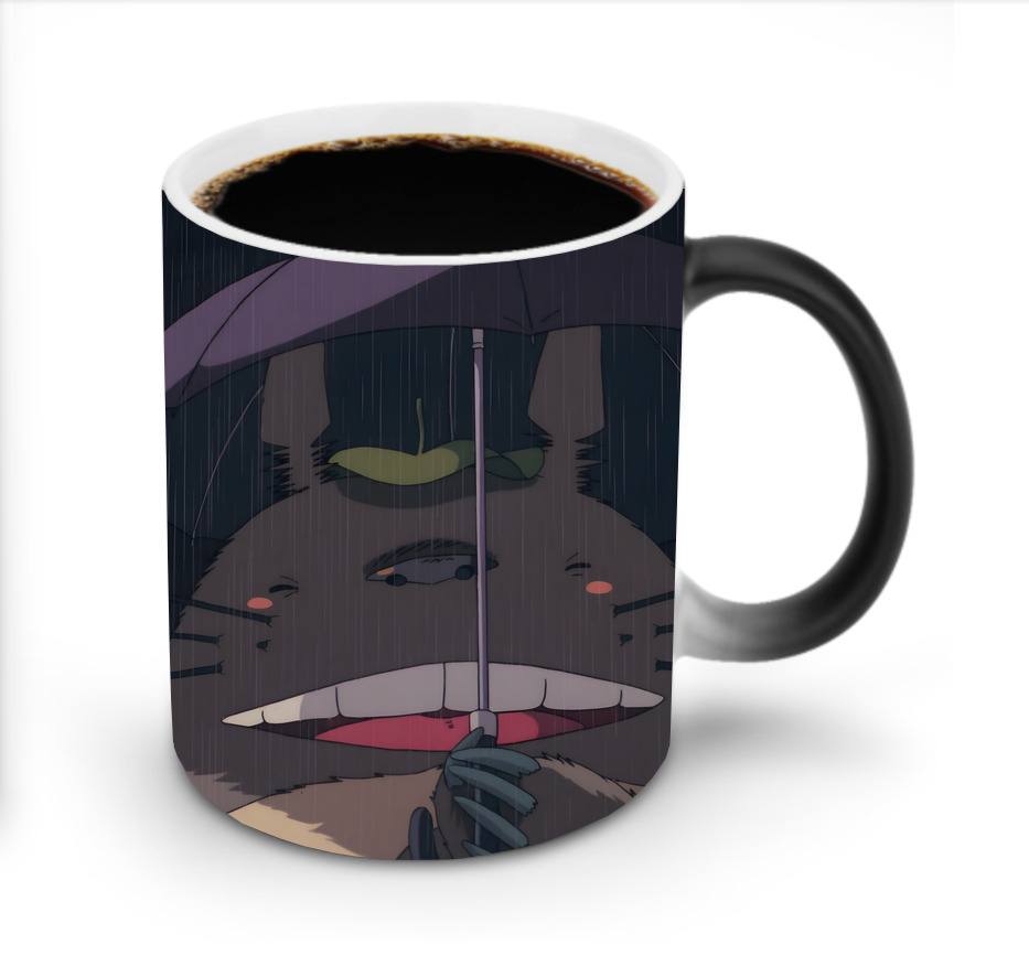（画像用） となりのトトロ 草壁メイ 草壁サツキ My Neighbor Totoro Satsuki Kusakabe Mei Kusakabe 温度変色マグカップ